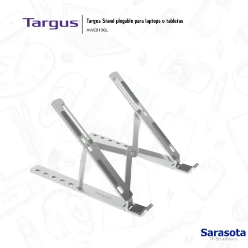 [TAR004] Targus Stand Para Laptop O Tabletas Aluminio