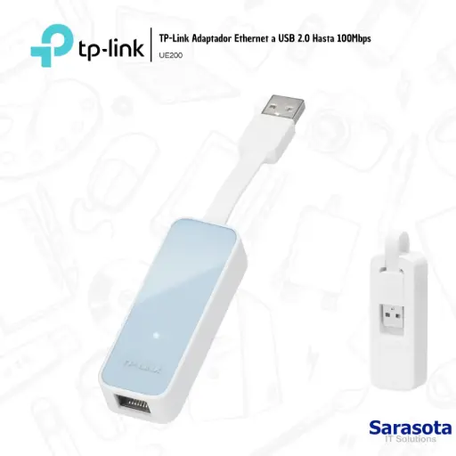 [TPL003] TP-Link Adaptador Ethernet a USB 2.0 UE200 