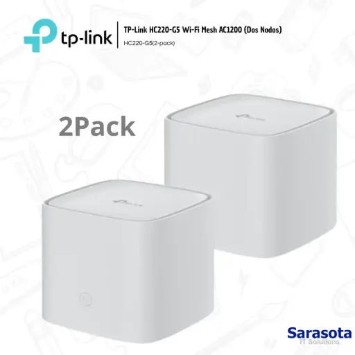 [TPL012] TP-Link Mesh 2 Unidades HC220-G5