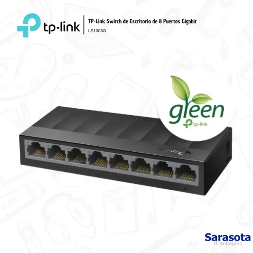 [TPL027] TP-Link Switch 8 Puertos LS1008G 