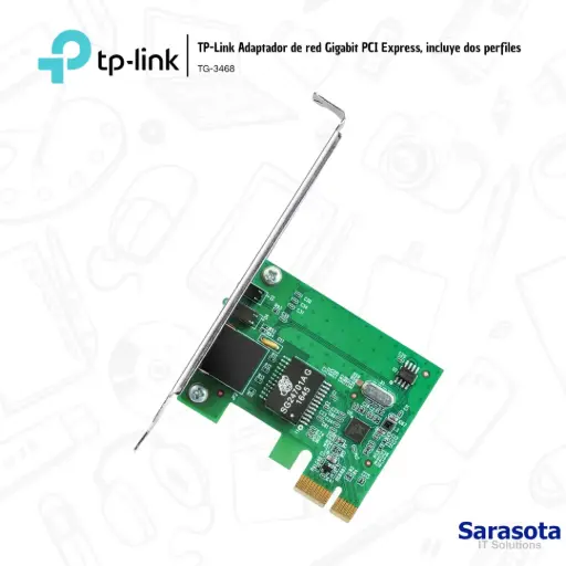 [TPL028] TP-Link Tarjeta de Red Pcie TG-3468