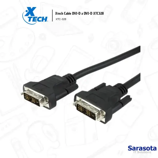 [XTE002] Xtech Cable DVI-D a DVI-D XTC328
