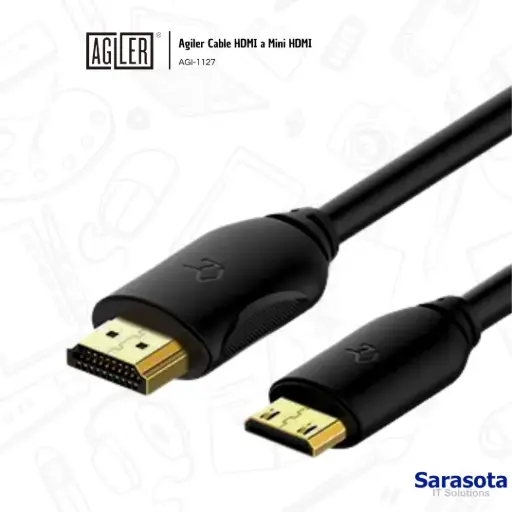 [AGI001] Agiler Cable HDMI a Mini HDMI