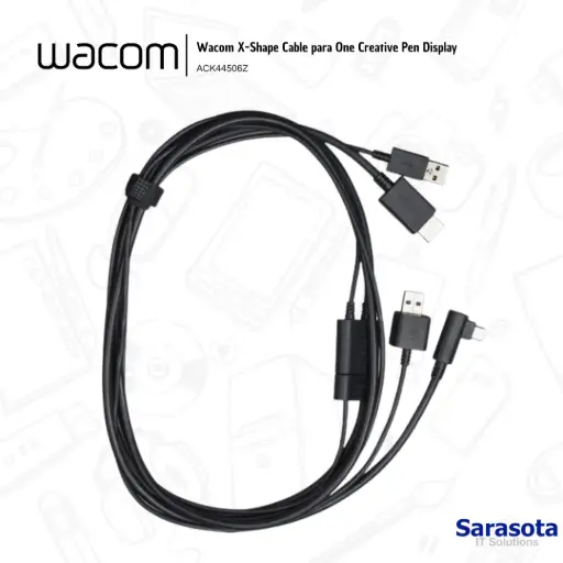 [WAC014] Wacom X-Shape Cable para One Creative Pen Display ACK44506Z