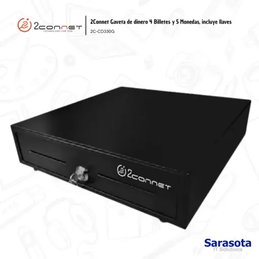 [2CO001] 2Connet Caja 4 Billetes y 5 Monedas 